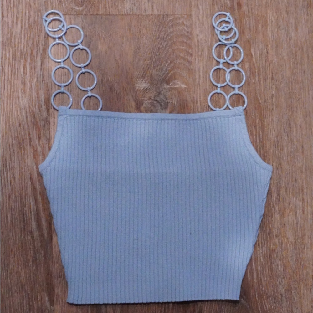 Glassons Chainmail Strap Top- US S